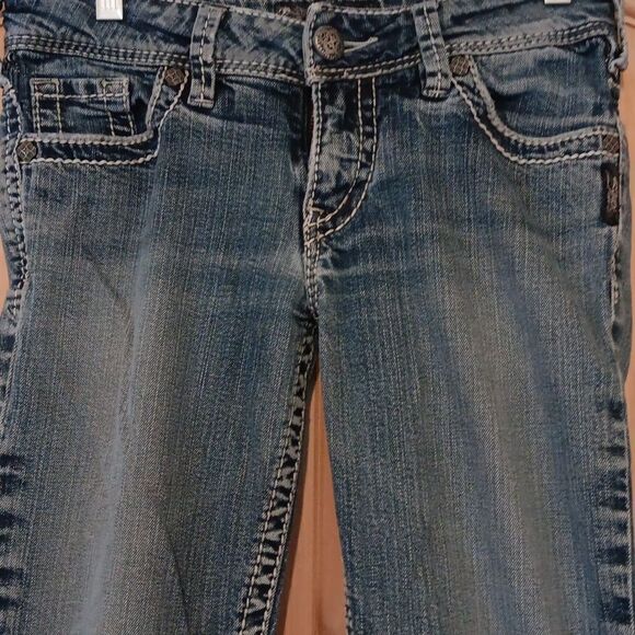 Silver Suki Jeans - Picture 2 of 13